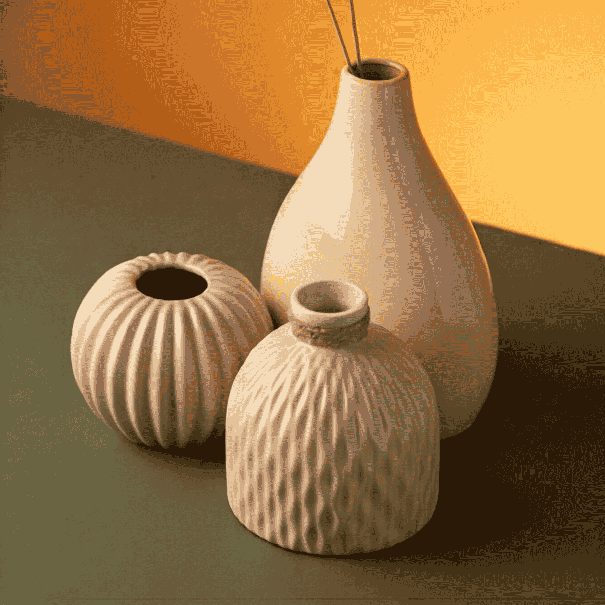 Textured Trio